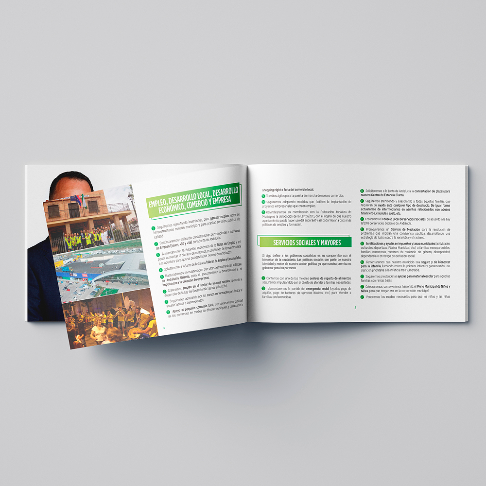 Maquetación Programa Electoral