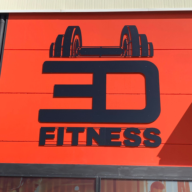 Logo corporeo 3D Fitness