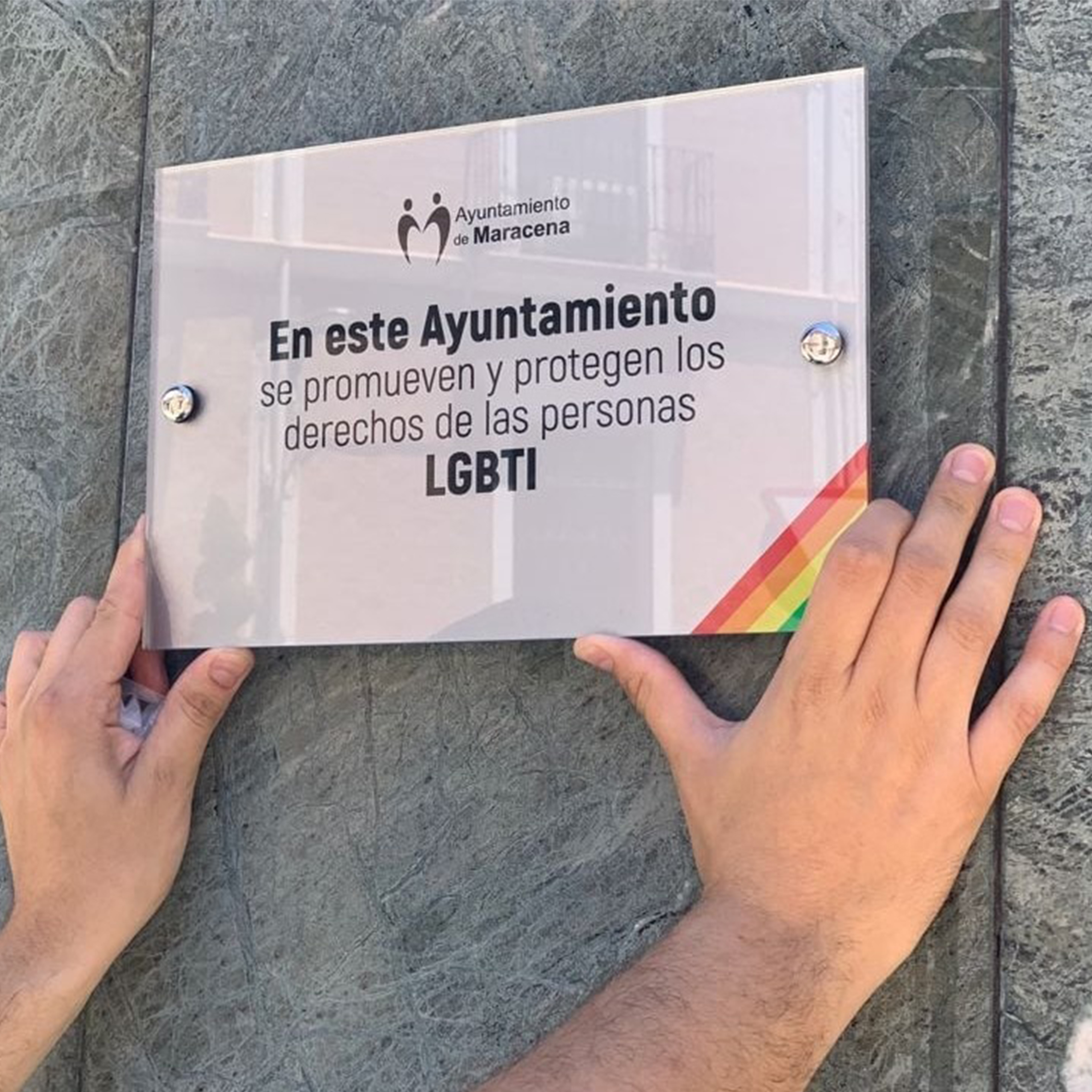 Placa Lgbti Maracena